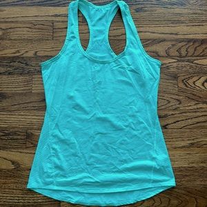 Green Athleta Chi tank
